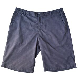 Nike Tour performance Men's Gray Black Striped Shorts